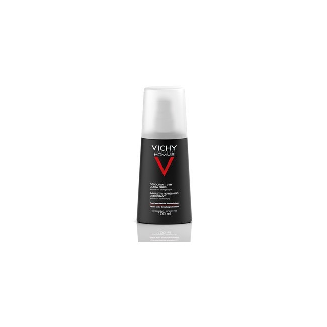 Vichy Homme Deodorante Vapo Ultra-fresco 100 Ml