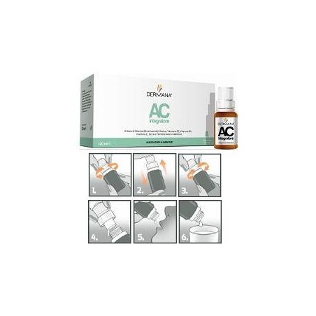 Dermana Ac Integratore 12 Flaconcini Da 10 Ml