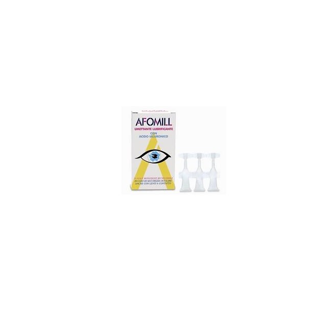 Afomill Umettante Lubrificante 10 Fiale 0,5 Ml