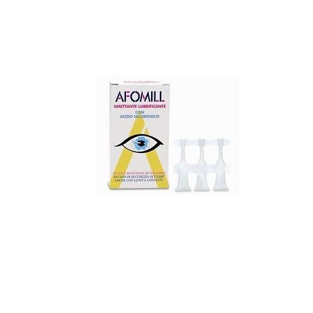 Afomill Umettante Lubrificante 10 Fiale 0,5 Ml