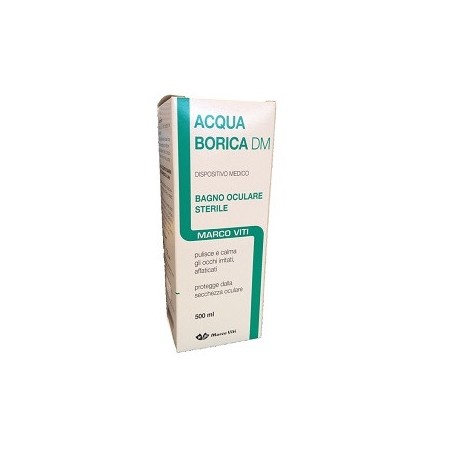 Acqua Borica Per Bagno Oculare Sterile 500 Ml