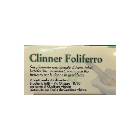 Clinner Foliferro 30 Compresse