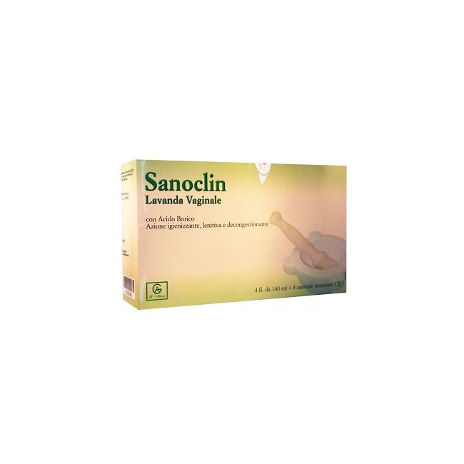 Sanoclin Lavanda Vaginale 4 Flaconi 140 Ml