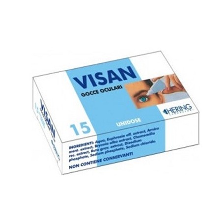 Visan Gocce Oculari 15 Fiale 0,5 Ml