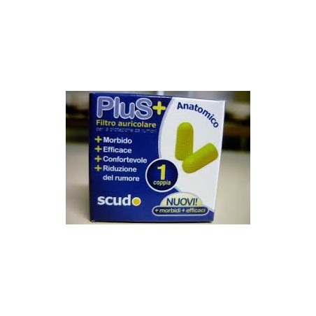 Earplug Scudo Plus 1 Coppia 2 Pezzi