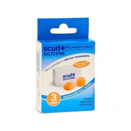 Earplug Scudo Silicone 3 Coppie