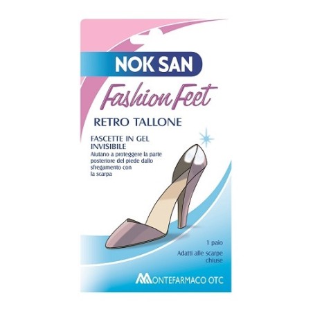 Noksan Fashion Feet Cuscinetto Gel Retro Tallone