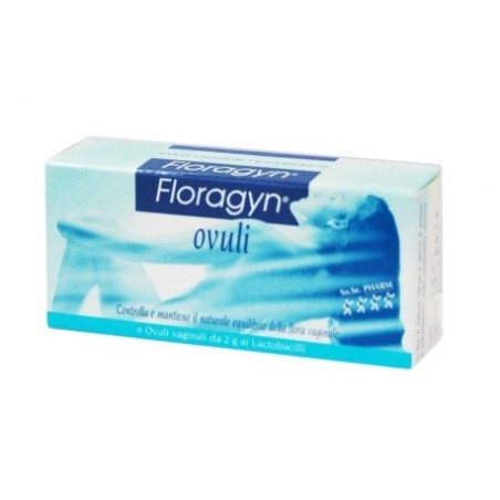 Floragyn 6 Ovuli Vaginali 12g