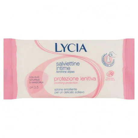 Lycia Salviettine Intime Protezione Lenitiva 12 Pz