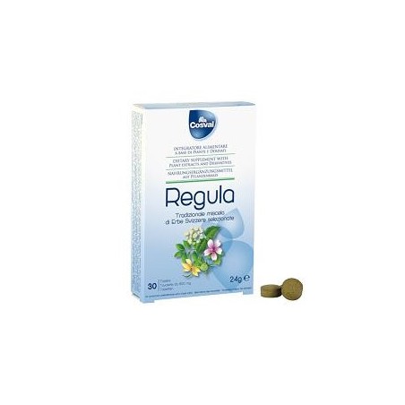 Regula Miscela Erbe Svizzere 30 Tavolette Da 800 Mg