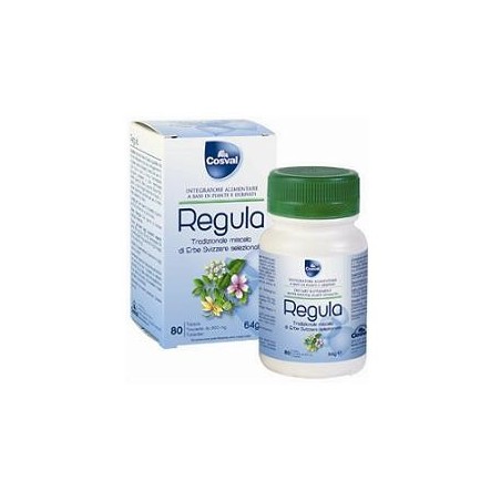 Regula Miscela Erbe Svizzere 80 Tavolette Da 800 Mg