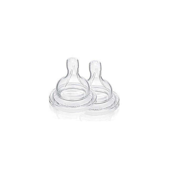 Avent Tettarella Air Flex Prime Poppate 0m+ 2 Pezzi