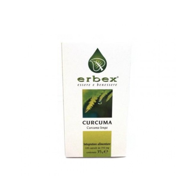 Erbex Curcuma 100 Capsule Da 350mg