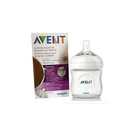 Avent Biberon Natural Vetro 120 Ml