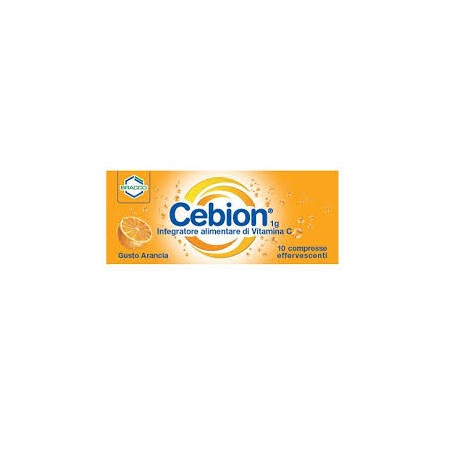 Cebion Effervescente Arancia 10 Compresse