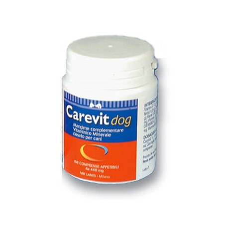 Carevit Dog Mangime 100 Compresse