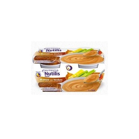 Nutilis Pasti Manzo Con Verdure 300 G 2 Pezzi