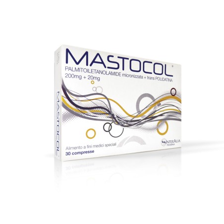 Mastocol 200mg+20mg 30 Compresse