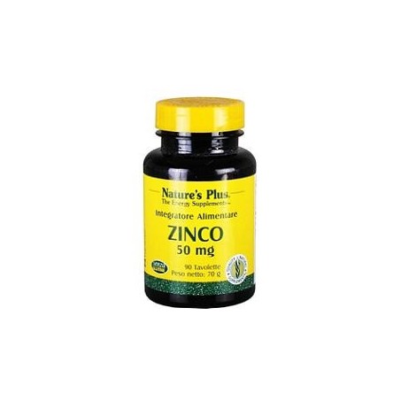 Nature's Plus Zinco Chelato 50 Mg 90 Tavolette