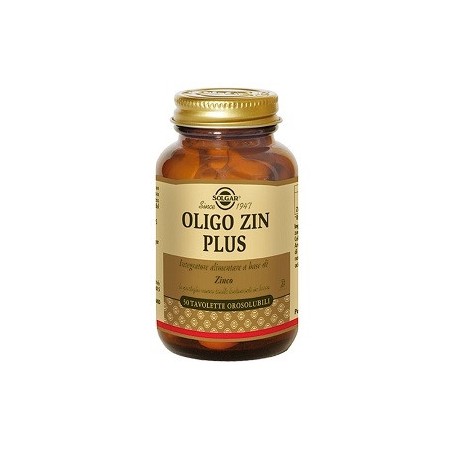 Solgar Oligo Zinco Plus 50 Tavolette Masticabili