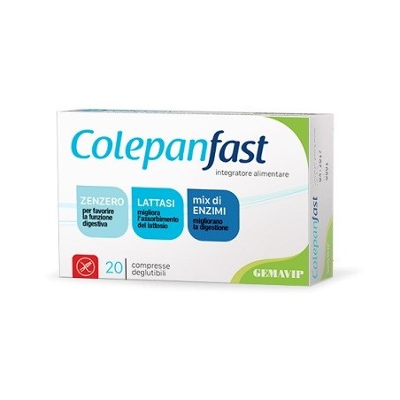 Colepanfast 20 Compresse 400 Mg