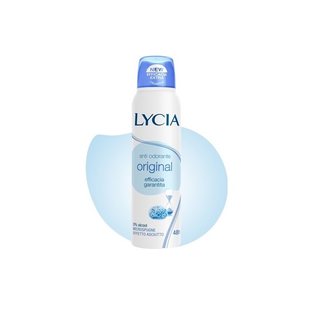 Lycia Spray Gas Antiodorante Original 150 Ml