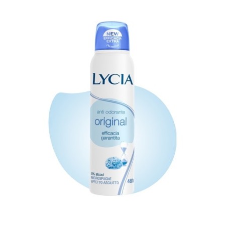 Lycia Spray Gas Antiodorante Original 150 Ml