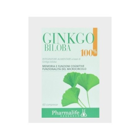 Ginkgo Biloba 100% 60 Compresse