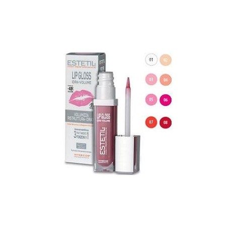 Estetil Lipgloss Idravolume Sweet Rose