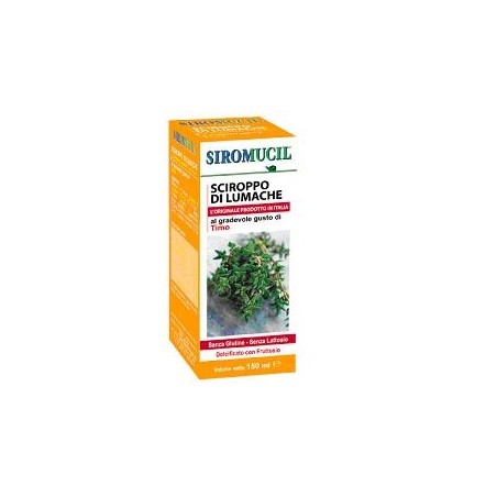 Herbit International Siromucil sciroppo di lumache al timo 150 ml