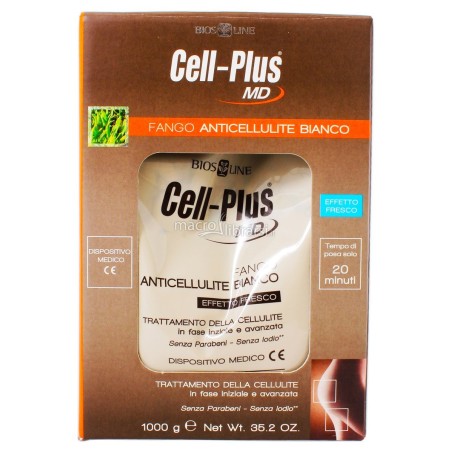 Cell Plus Md Fango Bianco Anticellulite 1kg