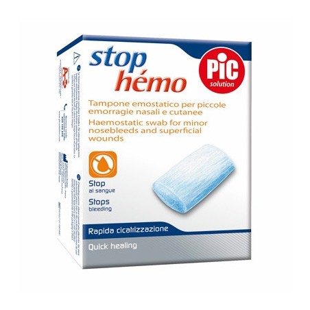 Pic Solution Stop Hemo 5 Tamponi Emostatici