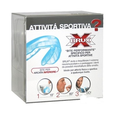 Dr Brux Bite Sport Inferiore Trasparente