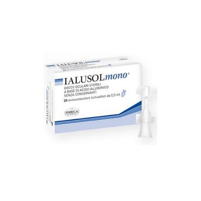 Ialusol Mono Gocce Oculari 20 Fiale