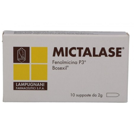 Mictalase 10 Supposte Da 2g