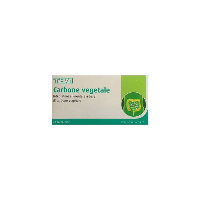 Teva Carbone Vegetale 40 Compresse