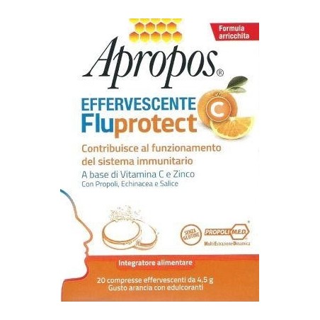 Apropos Fluprotect 20 Compresse Effervescenti