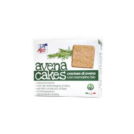 Avenacakes Crackers Avena/Rosmarino 250 Gr