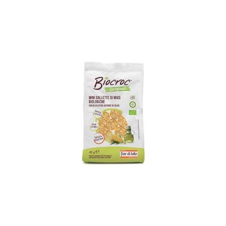 Biocroc Mini Gallette Mais Bio 40g