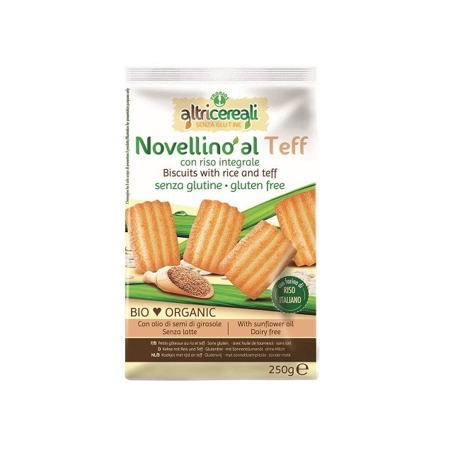 Altri Cereali Novellino Teff E Riso Integrale 250 G