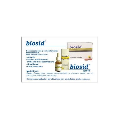 Biosid Gocce Con Dosatore 15ml