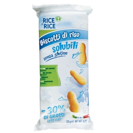 Rice&rice Biscotti Riso Solubili 120g