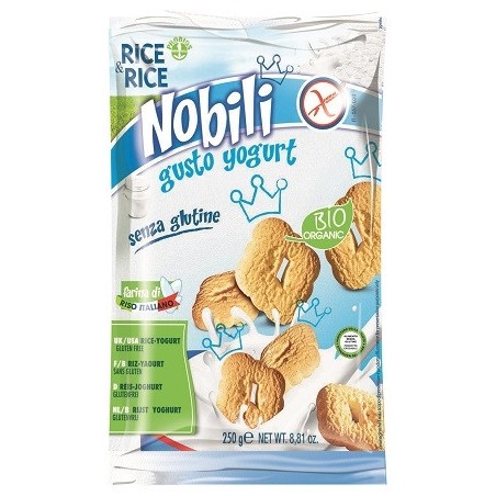 Rice&rice Nobili Di Riso Con Yogurt 250 G