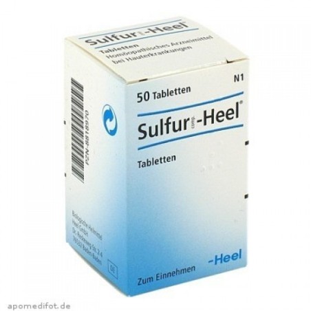 Guna Heel Sulfur 50 tavolette omeopatiche