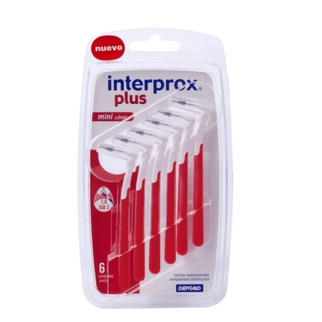 Interprox Plus Miniconico Rosso 6 Pezzi