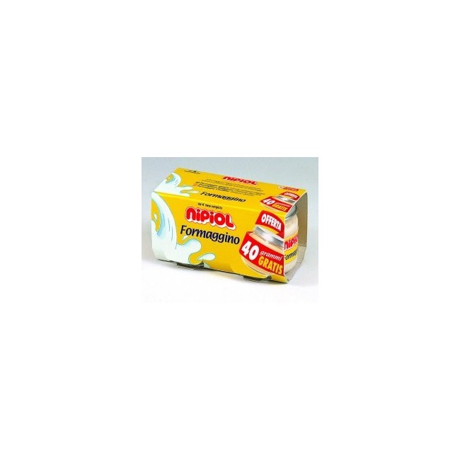 Nipiol Omogeneizzato Formaggino 80 G 2 Pezzi