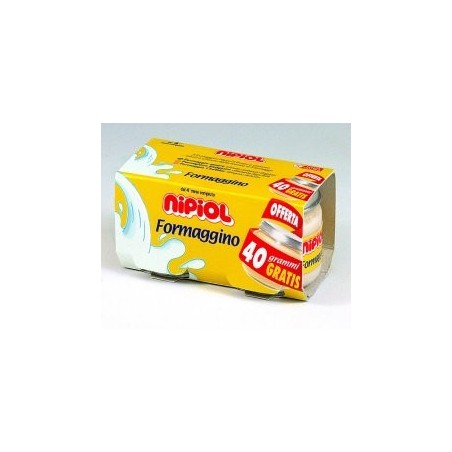 Nipiol Omogeneizzato Formaggino 80 G 2 Pezzi