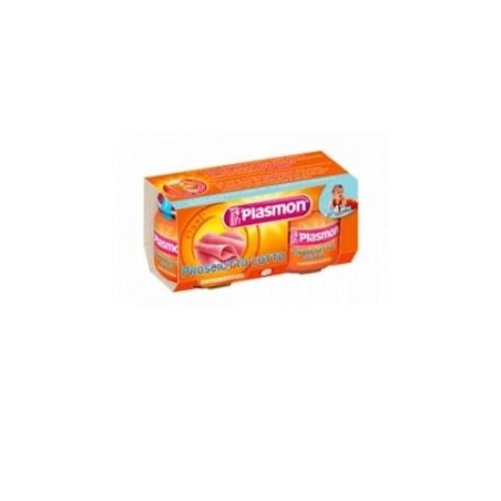 Plasmon Omogeneizzato Prosciutto Cotto 2x120g