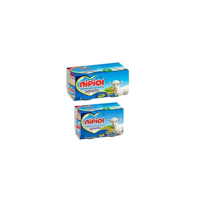 Nipiol Omogeneizzato Agnello 80 G 2 Pezzi