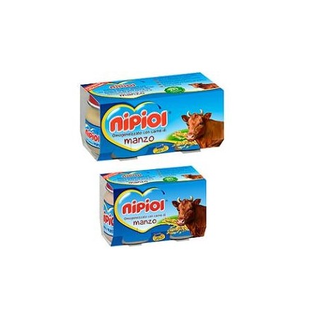 Nipiol Omogeneizzato Manzo 80 G 2 Pezzi